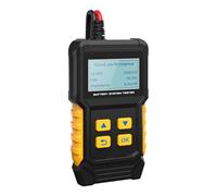 Testeur de Batterie Automobile,Vérificateur de Batterie de Voiture | Analyseur de Tension de Charge Compact pour Moto, Camion, Remorque, Quad, Banc et Alternateur