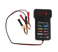 Testeur de batterie de véhicule multifonction - Testeur de batterie stable - Moniteurs de santé avancés ABS pour systèmes 12/24 V - Analyseurs de véhicules