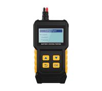 Testeur De Batterie De Voiture | 8v / 20v Patrery Teserr 20-2000cca, Avec Une Plage De Batterie: 30-100rés Tests De Chargement De Lancement | Système De Lancement De L'analyseur De Batterie Automatiqu