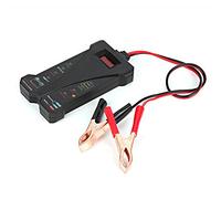 Testeur de batterie de voiture avec affichage numérique, détecteur de batterie 12 V, outil de diagnostic à LED avec alerte vocale et contrôle de l’alternateur pour voitures et