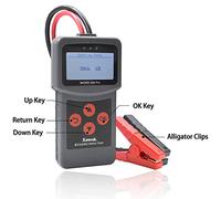 Testeur de batterie de voiture et de moto 12 V et 24 V, analyseur de système numérique pour camions et automobiles, outil de diagnostic de 3 à 220 Ah pour batteries AGM GEL EFB,