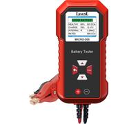 Testeur de batterie de voiture et de moto avec écran couleur LCD Testeur de charge de démarrage 12.0V Batterie au plomb-acide Lithium Support 8 langues