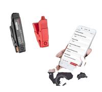 Testeur de batterie de voiture, fonction d'analyse, test de tension 2000CCA, beige