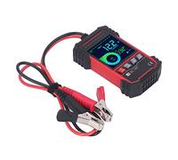 Testeur de batterie de voiture professionnel 12 V 24 V 100-1999 CCA Analyseur de charge pour automobile, analyseur de batterie numérique pour diagnostiquer la santé de la batterie, convient aux