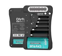 Testeur de batterie LCD universel DLYFULL pour piles AA, AAA, C, D, 9 V Testeur de batterie numérique CR123A, CR2, CRV3, 2CR5, CRP2 pour piles bouton 1,5 V et 3 V