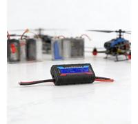 Testeur de batterie numérique sans fil 60 V LCD pour une lecture précise de la tension et de la puissance avec écran rétroéclairé, conçu pour l'analyse de batterie RC (150 A)