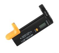 Testeur de batterie pour piles bouton AA AAA C D 9 V N - Voltmètre analogique avec affichage pointeur - Alimentation domestique 137 x 75 mm