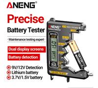 Testeur de batterie universel ANENG BT173, détecteur de batterie, Test C D AA AAA N 9V, bouton de cellule, affichage visuel, outils de test Black