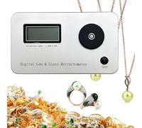 Testeur De Bijoux À Écran LCD - Testeur D'indice De Réfraction Du Diamant 1,300-3,000 IR ±0,005, Précision 0,001 - Outil D'identification Des Pierres Précieuses