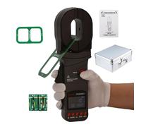 Testeur De Boucle De Terre Et Mesureur De Mise À La Terre 0.01-1200Ω Avec Stockage 300 Données, Double Isolation Pour Réseaux Électriques, Chantier, Industrie Et Installations Techniques