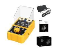 Testeur de bougies d'allumage pour voiture, analyseur de bougies d'allumage pour moteur automobile 220 V avec capot de protection Bougie d'allumage 0 à 6000 tr/min avec double trou Douille 12 mm