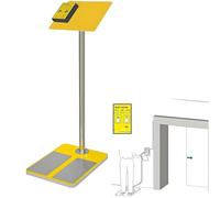 Testeur De Bracelets Et De Chaussures Antistatiques, Test De Microcourant Avec Alarme Basse Tension, Modes De Test Intégrés/Individuels Réglables Pour Solutions De Sécurité Esd