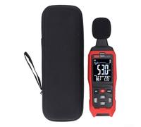 Testeur de bruit numérique TA652A - Mesure précise des décibels pondérés en Z - Résolution précise de 30 à 130 dB - 0,1 dB - Affichage clair - Rouge - Portable - Pour surveillance environnementale