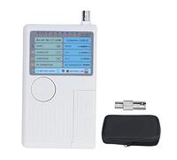 Testeur de câble - 4 types de lignes RJ11 RJ45 BNC USB, un test automatique de clé, des commentaires LED et du buzzer, une détection de défaut de câble réseau et une vérification