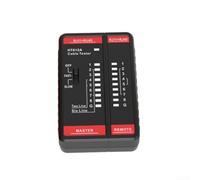 Testeur de câble de diagnostic HT812A avec RJ45 RJ11 RJ12 détecte les défauts d'affichage LED Interrupteur lent rapide pour ingénieurs télécoms