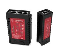 Testeur de câble Internet professionnel facile à utiliser, testeur de câble Internet, appareil de test ABS pour RJ11 RJ12 RJ45 CAT5 CAT6 CAT7 vérificateur de continuité