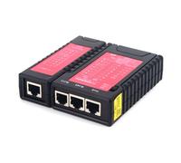 Testeur De Câble Internet RJ11 RJ12 RJ45 CAT5 CAT6 CAT7 Vérificateur De Continuité Ethernet Simple À Utiliser Pour La Maison Et Le Bureau Outil Internet LAN