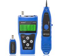 Testeur de câble LAN, mesure des longueurs jusqu'à 1000 m, teste la continuité, NF-308-BLEU