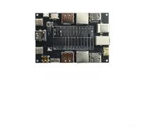 Testeur de câble multifonction pour fils d'imprimante USB réseau - Outil de détection de défaut précis avec CR1220 pour batterie - Appareil compact PCB noir 10 x 6,8 cm