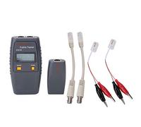 Testeur de câble portable ligne Finder Ethernet LAN Network Wire Tracker Toner pour assemblage de câbles réseau avec écran LCD pour connexion inversée Instrumentation
