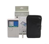 Testeur de câble réseau, 4 en 1 RJ-45/RJ-11/USB/BNC testeur de fil avec indicateur de défaut LED, détection directe et croisée, connecteurs plaqués or, pour techniciens de réseau