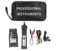 Testeur de câble réseau GT67 | RJ11 / RJ45 Wire Locator avec éclairage | Finder de ligne multifonction pour les électriciens/techniciens informatiques | Plage de 1 km, détection