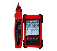 Testeur De Câble Réseau Multimètre Test Traçage LAN Mesure Longueur Sensibilité Traceur Ligne Réglable Diagnostics Rapides Précis(ET618)