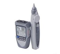 Testeur de câble réseau numérique avec écran LCD 3 en 1 pour testeur de tension Poe pour câble Ethernet, sensibilité réglable, suivi du câble jusqu'à 3 km, détection de points de rupture, avec lampe