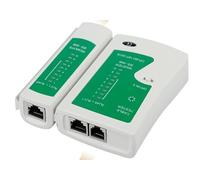 Testeur de Câble Réseau RJ11 RJ12 RJ45 ISDN LAN, Réseau Ligne Patch Testeur pour Câbles Patch CAT6 CAT7 CAT8 Testeur de Cordon et Câblage pour Tester et Vérifier avec Le LAN et Les Câbles Réseau