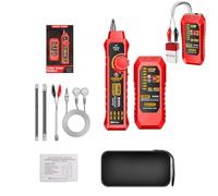 Testeur De Câble Réseau - Testeur De Câble Ethernet | Kit De Test Cab?e, Portable Universel (1) Anti-interférence Multifonctionnel | Localisez Les Ruptures Et Vérifiez La Continuité De L'outil D'instr