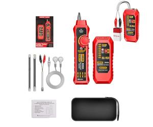 Testeur De Câble Réseau - Testeur De Câble Ethernet | Kit De Test Cab?e, Portable Universel (1) Anti-interférence Multifonctionnel | Localisez Les Ruptures Et Vérifiez La Continuité De L'outil D'instr
