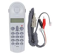 Testeur de Câble Réseau, Testeur de Ligne Téléphonique Téléphonique, Outil de Test Bout à Bout, Jeu de Câbles avec Connecteurs et Connecteur, Appel, Identification de L'appelant, Détection de Ligne, F