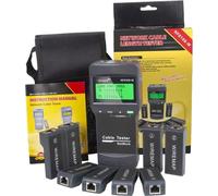 Testeur de câble réseau, testeur professionnel RJ45, mesurer la longueur de câble, NF-8108m