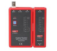 Uni-T Testeur de câbles UT681C série UT681 pour RJ45/RJ11/BNC