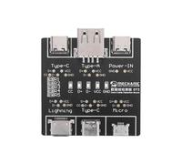Testeur de Câble USB de Carte de DéTection de Câble de DonnéEs DT3 pour IOS Android Type-C Outil de Carte de Test de Commutation Marche-ArrêT de