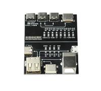 Testeur De Câble USB, Évitement Des Risques De Déconnexion, 10x6 Cm, Carte De Testeur De Câble USB, Carte De Détection De Données, Compatibilité Multi-interface, Pour L'industrie Du Bureau À Domicile