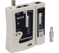 Testeur de câbles BT-200 Basetech BT-200 Convient pour RJ-45, RJ-11, BNC