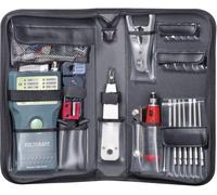 Testeur de câbles CT-5 VOLTCRAFT CT-5 Convient pour RJ-45, BNC, RJ-11, IEE 1394, USB