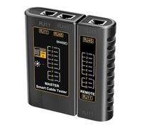 Testeur De Câbles Réseau, Outils, Réparation Réseaux Diagnostics Rapides Précis(Black)