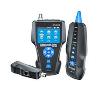 Testeur de Câbles, Testeur de câbles réseau avec fonction PoE/PING, mesure longueur, schéma câblage