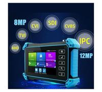 Testeur de câbles, Testeur de vidéosurveillance IPC-5200C Plus 8MP AHD CVI TVI SDI Caméra IP 12MP avec écran Tactile Entrée HDMI VGA,pour la Maison(IPC-5200 Plus)