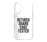 Testeur de Cage de Requin à la Retraite, Cadeau Amusant pour amputé Coque pour iPhone 17
