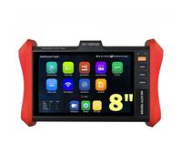 Testeur de caméra IP, Testeur De Vidéosurveillance IPC 8 Pouces, Caméra IP 8MP AHD/TVI/CVI WiFi POE ++ 90W SFP HDMI Et VGA, Câble D'entrée Rapide(E88)