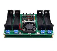 Testeur de capacité de batterie à 4 canaux et de résistance interne pour batteries au lithium, double entrée de type C, tension de fonctionnement 5 VDC, refroidissement du ventilateur avec surchauffe