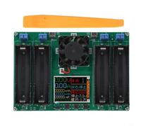 Testeur de capacité de batterie au lithium à 4 canaux et de résistance interne avec deux ports de type C, affichage numérique et refroidissement du ventilateur pour module de test de batterie