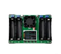 Testeur de capacité de batterie au lithium à 4 canaux et de résistance interne avec refroidissement actif, plage de 2,8 à 4,2 V, courant max 1 A, mode automatique 9 cycles pour cellules plates