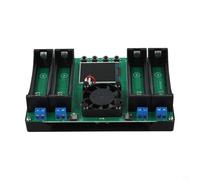 Testeur de capacité et de résistance interne Li-ion 4 canaux avec affichage numérique, interface de type C, cycle de charge et décharge automatique 1-9, refroidissement actif par ventilateur, pour 2,8