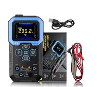 Testeur de Capacité LCR, Multimètre numérique DMT-99 9999 points Testeur professionnel intelligent 1000 V 10 A True RMS Plage automatique AC DC Ohm Hz Capacité