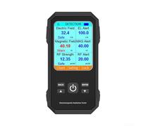 Testeur de champs électromagnétiques multifonctionnel - Mesure complète du champ électrique, du champ magnétique et du rayonnement RF (noir)