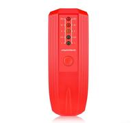 Testeur de champs électromagnétiques pour surveillance et évaluation des radiations à la maison et au bureau (rouge)